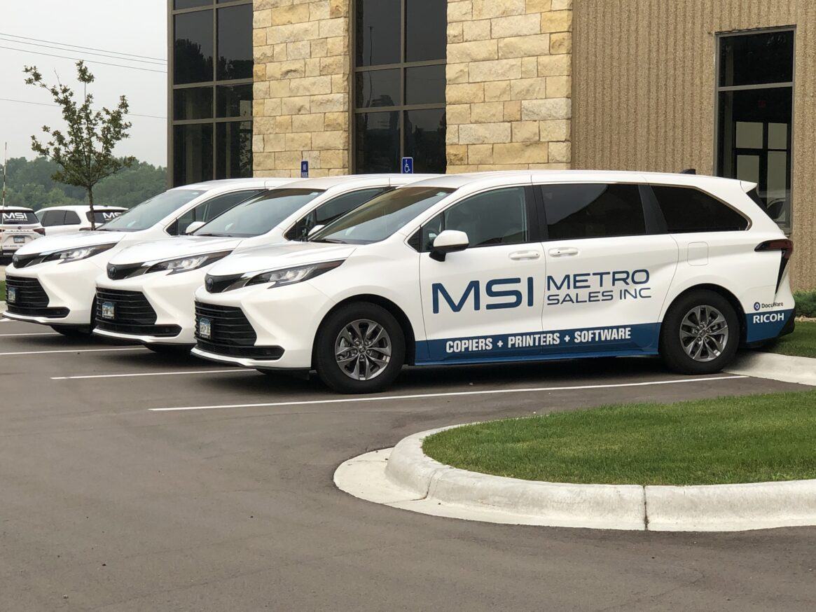 MSI company vans
