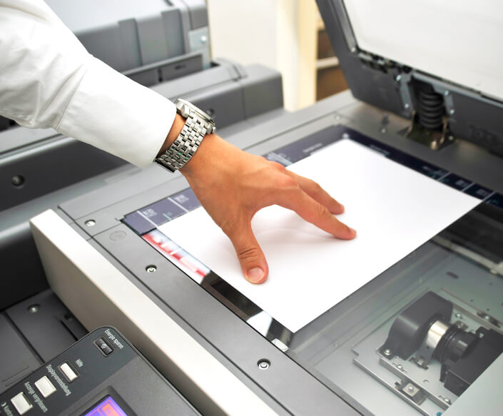 Hand scanning paper
