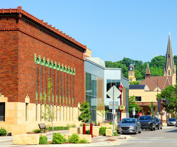 Downtown Mankato, MN