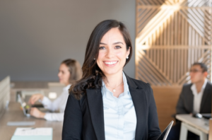 businesswoman close up